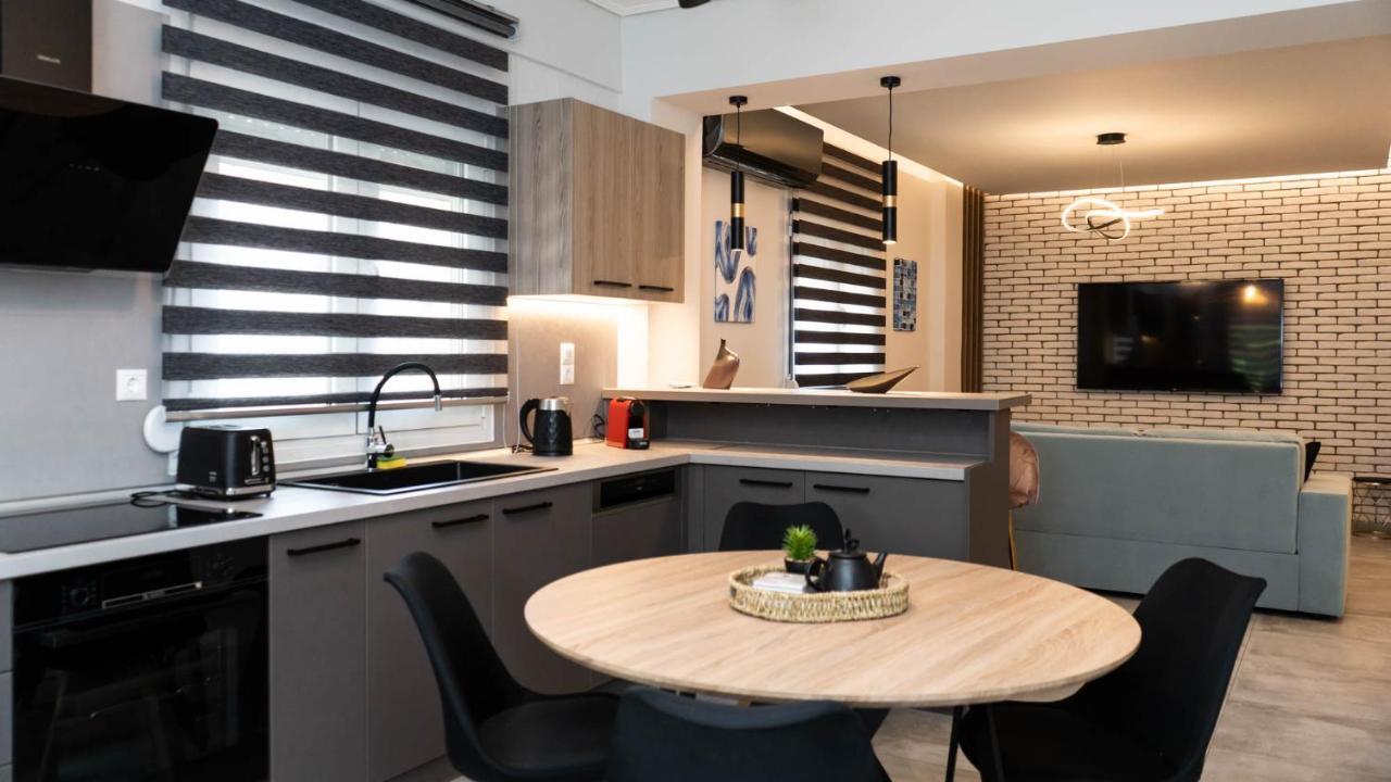 Mythic Meteora Apartment Kalampáka Ngoại thất bức ảnh